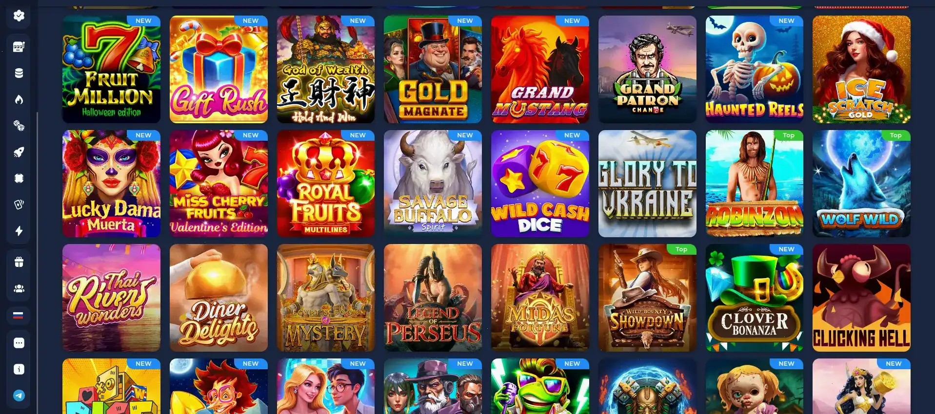 Casher casino - инфраструктура казино